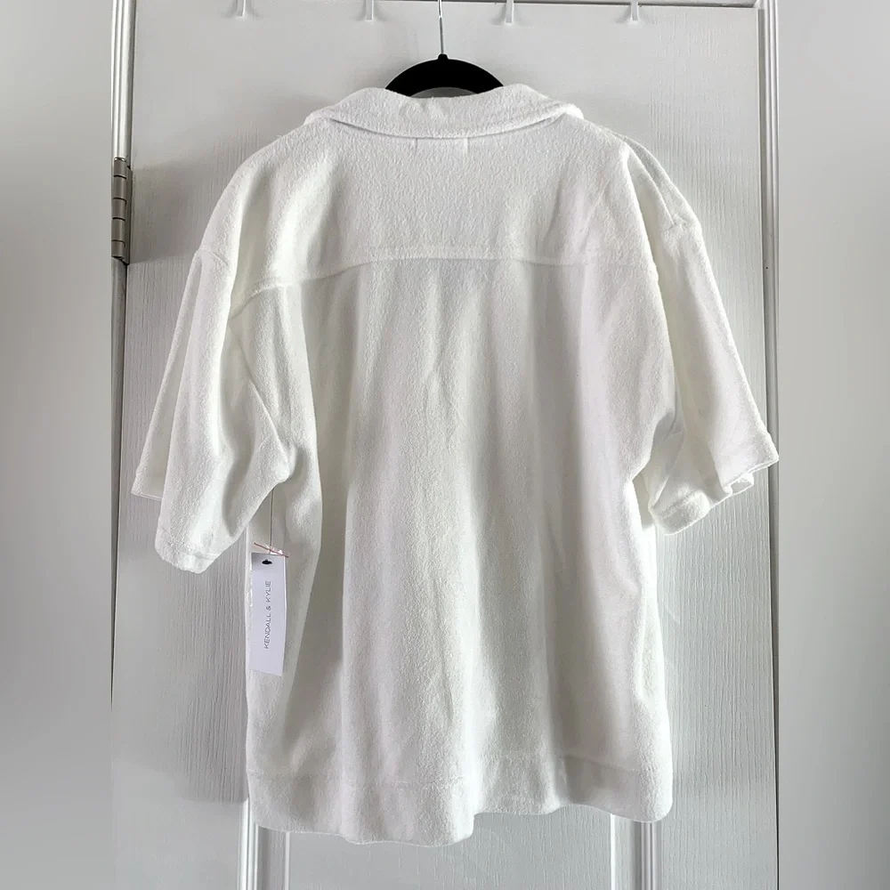 kendall + kylie white terrycloth 3-piece set ♡ nwt - Picture 3 of 9